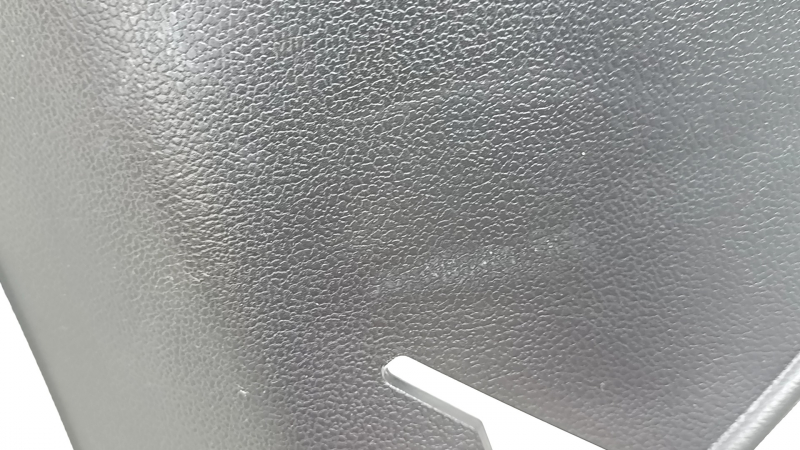 Lower right rear pillar trim Toyota Prius 50 Prime 17-20 black, scratches, worn