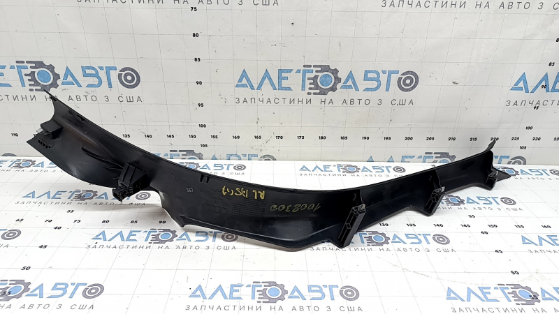 Inner rear left door sill trim Audi A5 F5 18-25 5D black, scratches