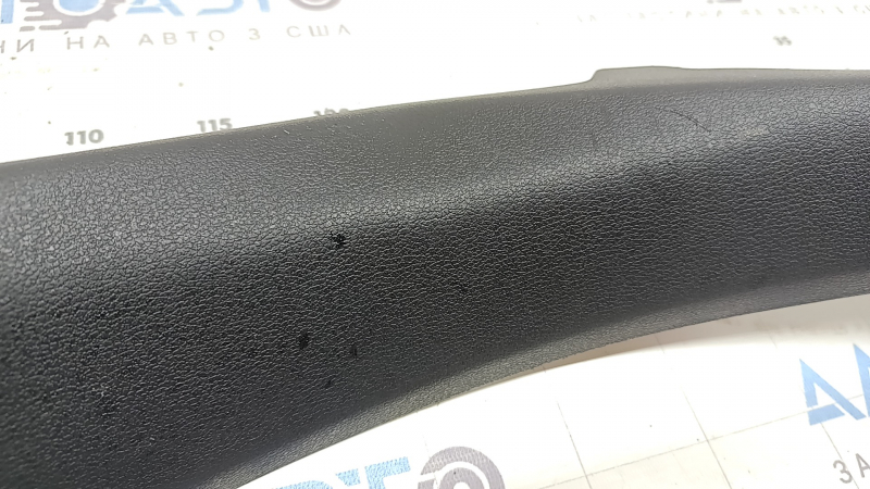 Inner rear left door sill trim Audi A5 F5 18-25 5D black, scratches