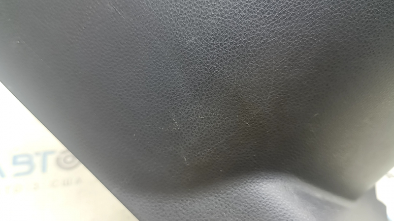 Rear left floor lining Toyota Venza 21-24 black, scratches, marker mark