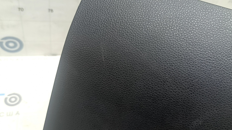 Rear left floor lining Toyota Venza 21-24 black, scratches, marker mark