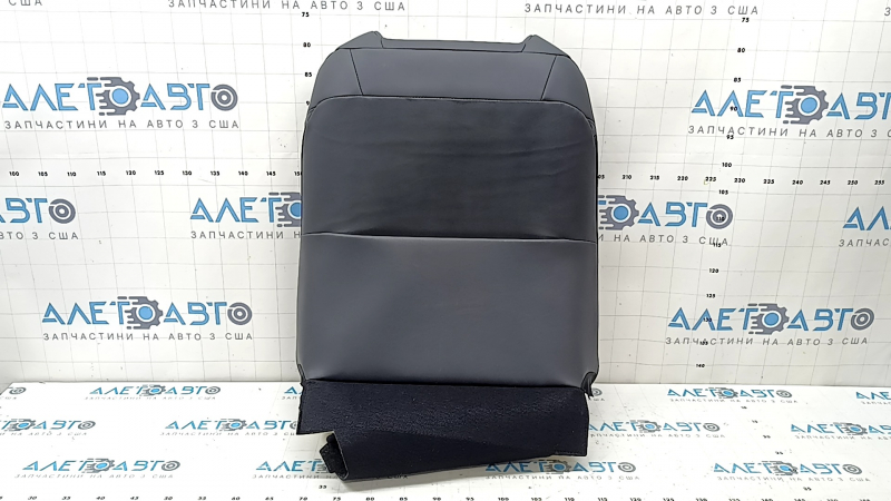 Toyota Prius 50 Prime 17-18 passenger seat backrest upholstery, heated, black leather
