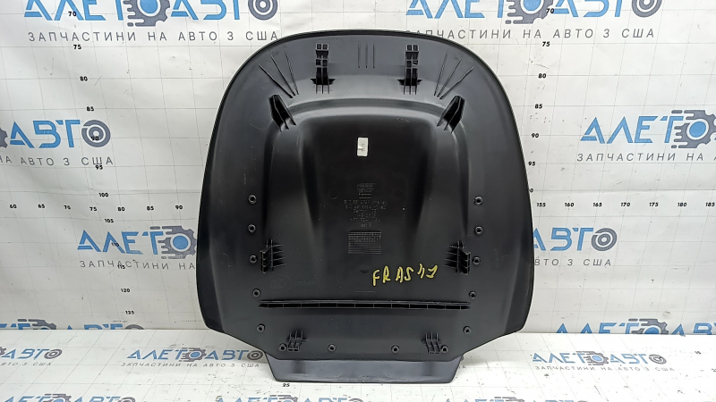 Rear passenger seat backrest trim for Audi A5 F5 18-25 5D black