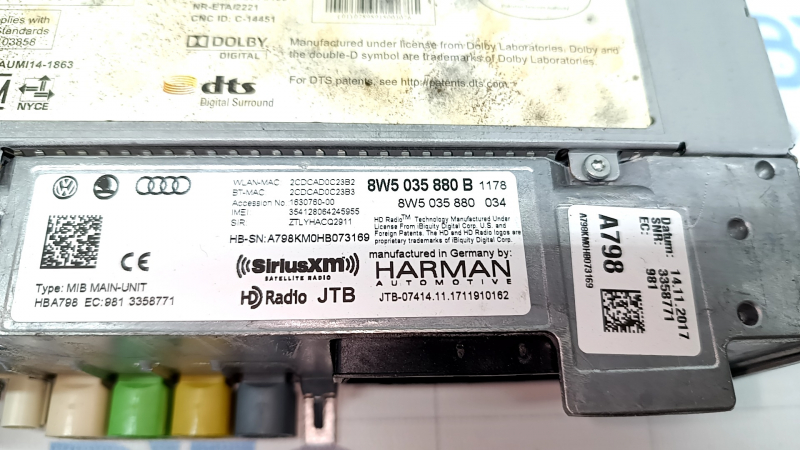 NAVIGATION MULTIMEDIA RADIO Audi A5 F5 18-20