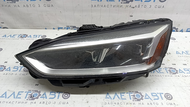 Front left headlight assembly Audi A5 F5 18-19 LED, yellowing LED, scratches, needs polishing