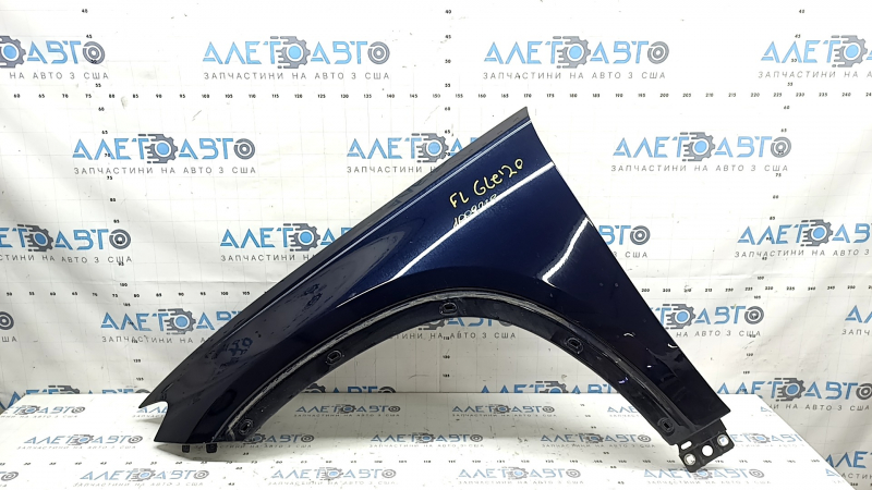 Front left wing Mercedes W167 GLE 20-23 aluminum, blue 890