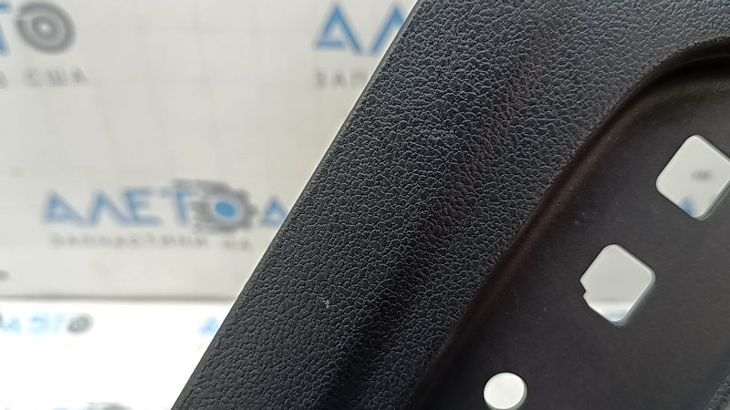 Left side driver's seat trim for Toyota Prius 50 Prime 17-22, black, electrically powered, scratches