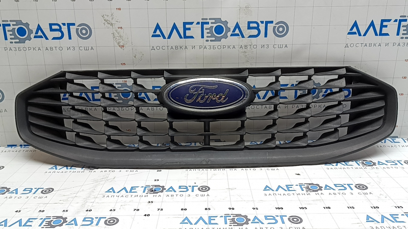 Radiator grill Ford Escape MK4 23-26 structure, with emblem, cracks on the grill