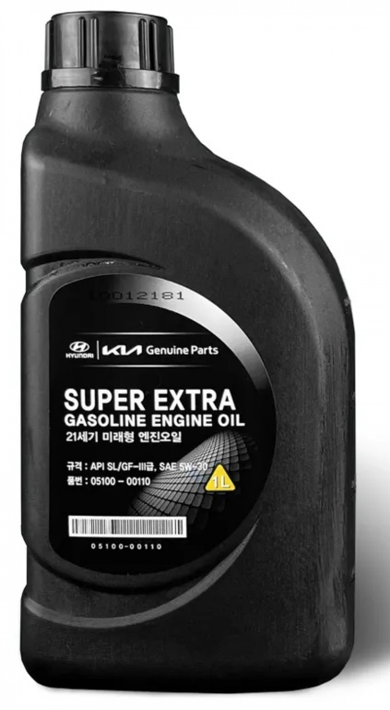 Hyundai motor oil 5w-30 SL, 1l, semi-synthetic