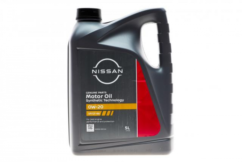 Nissan motor oil 0w-20 SP, 5l, synthetic