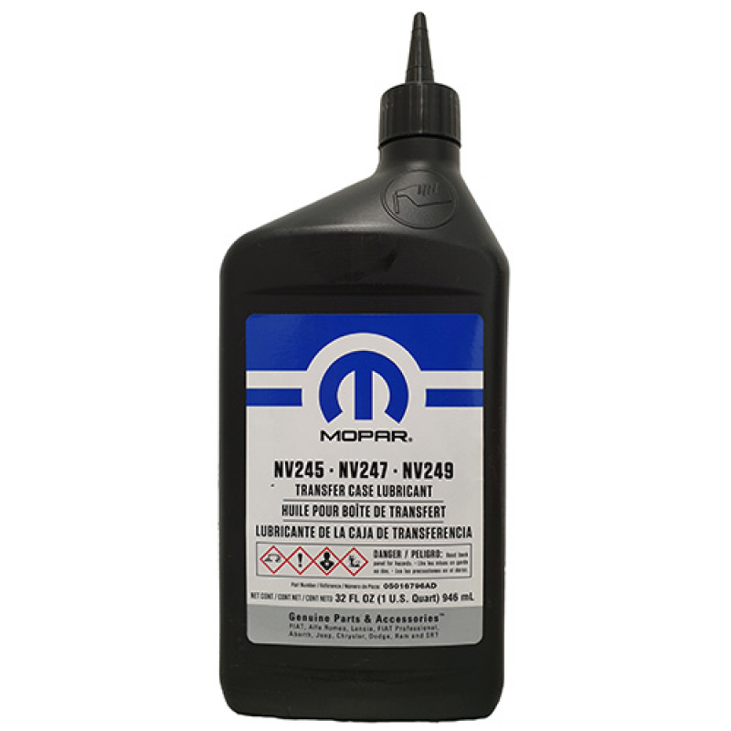 Chrysler transmission oil nv245/nv247/nv249, 0.946l, synthetic