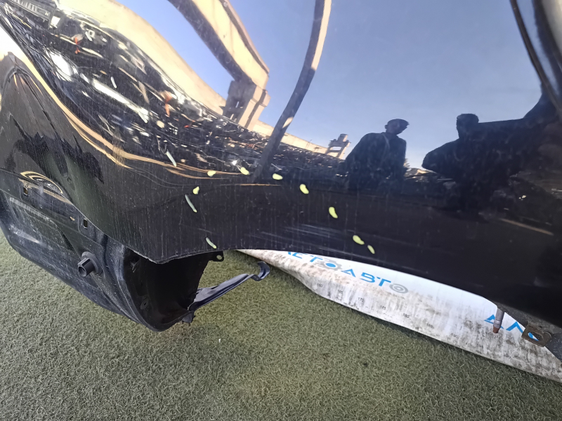 Quarter wing rear right Toyota Camry v40 07-11 sawed off with the central pillar, black, rusty, dents, bumps