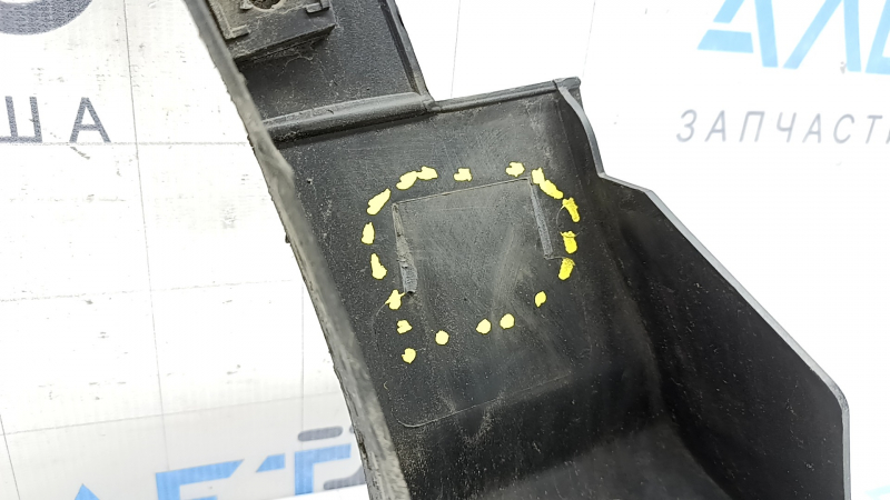 Front right fender arch trim Ford Escape MK3 17-19, rest for parking sensors, structure, broken mount