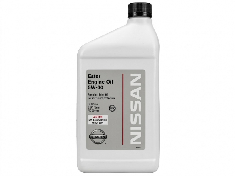 Nissan motor oil 5w-30 SN, 0.946l, synthetic