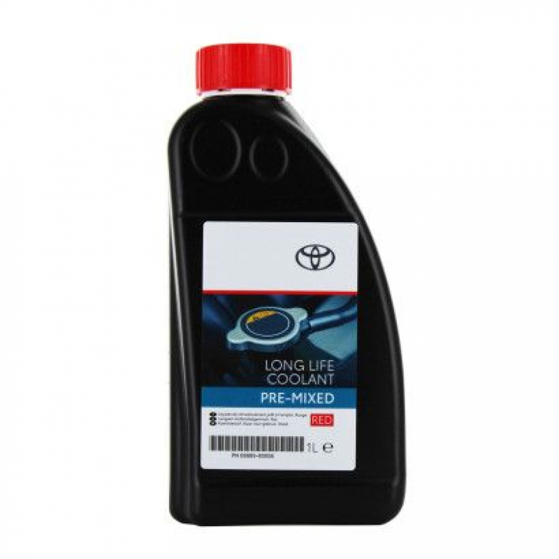 Antifreeze Toyota 1l red ready-made long life coolant