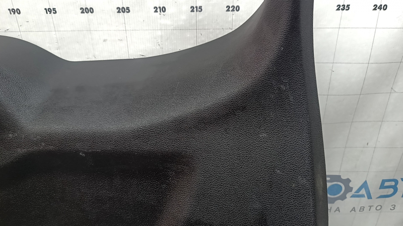 Lower tailgate trim for Ford Escape MK3 17-19 rest, black, with handle, scratches, worn, broken fastener
