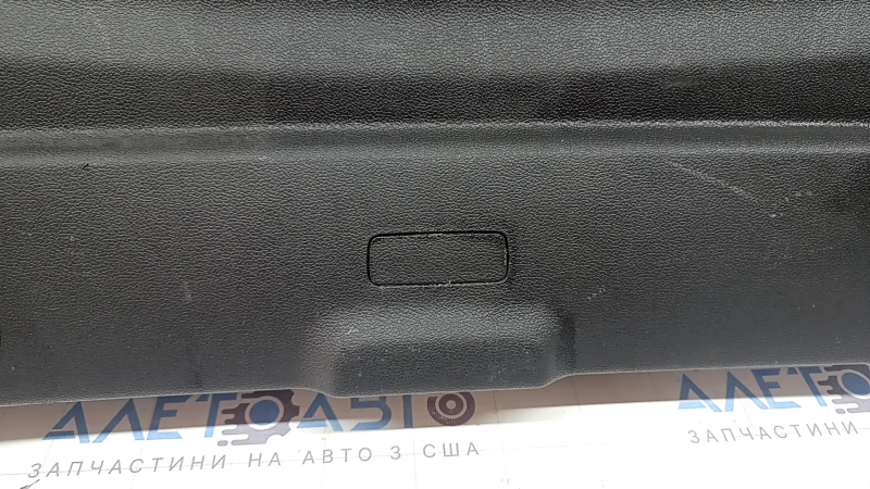 Lower tailgate trim for Ford Escape MK3 17-19 rest, black, with handle, scratches, worn, broken fastener