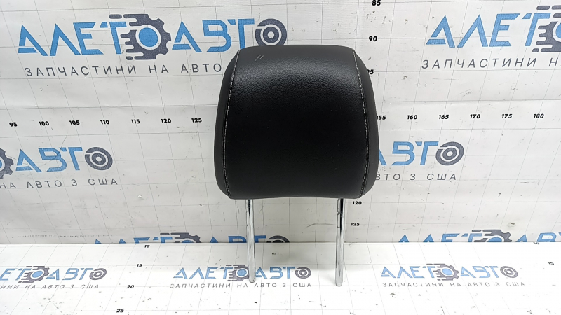 Front right headrest Ford Escape MK3 17-19 rest, black leather, dent, dry cleanable