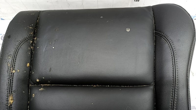 Rear seat cushion, 2nd row, right, Ford Escape MK3 13-19, black leather, dry cleanable