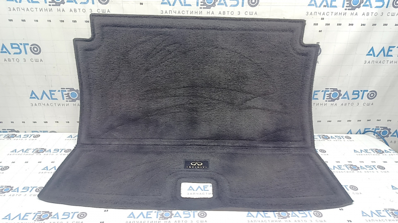 Trunk mat fabric Infiniti QX50 19-25 rubberized black