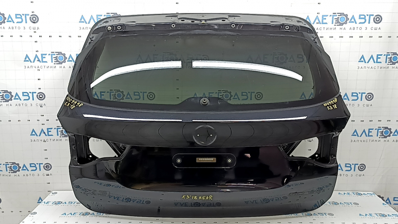 Bare trunk door with glass BMW X3 G01 18-24 tinted, black 668
