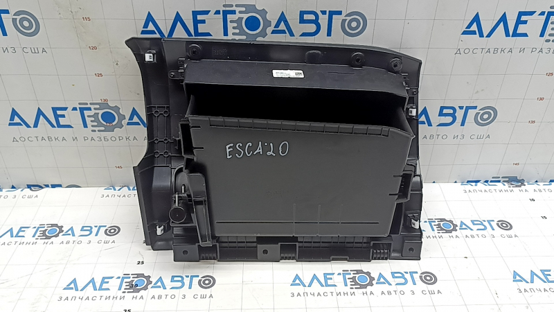 Glove compartment, glove box Ford Escape MK4 20-26 black, 2 parts, scuffs