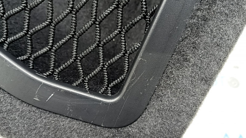 Left central arch trim BMW X3 G01 18-24 with mesh, black, scratches