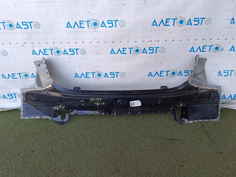 Rear panel BMW 4 F36 15-20 Gran Coupe graphite, drilled, black