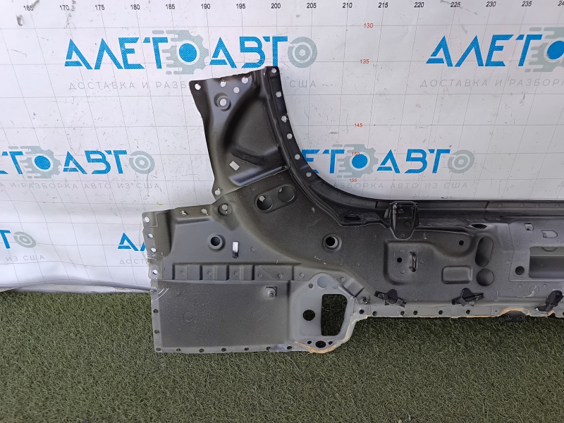 Rear panel BMW 4 F36 15-20 Gran Coupe graphite, drilled, black