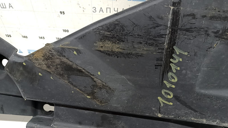 Rear left underbody protection Audi A5 F5 18-25 cracked, worn