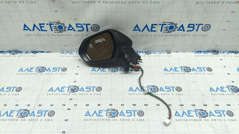 Left side mirror assembly Toyota Camry v70 18-24 7 pins, turn signal, BSM, blue