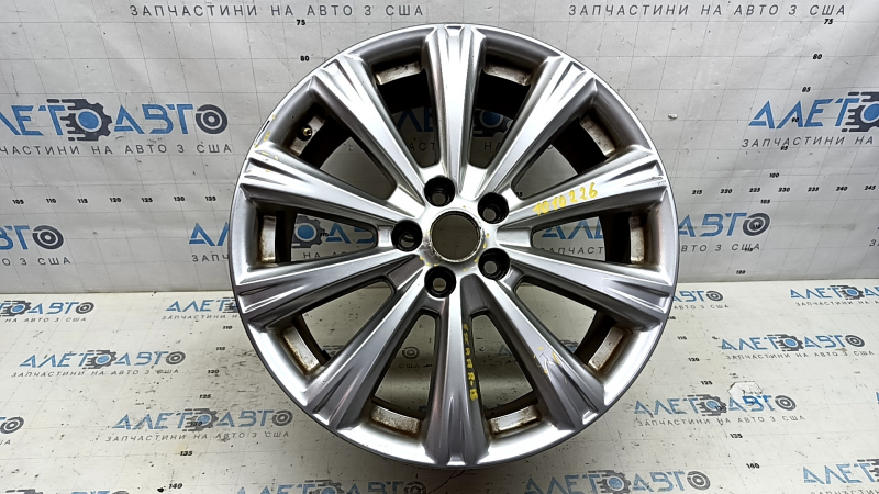 Wheel disk R18x7.5J ET 52.5 Ford Escape MK3 13-19 type 3, light curb, paint peeling