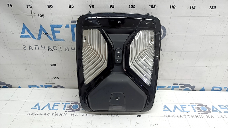 Front light for BMW 5 G30 17-23, black, under sunroof, two parts, scratches