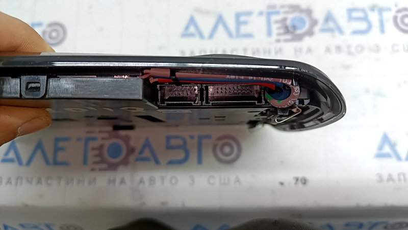 Front light for BMW 5 G30 17-23, black, under sunroof, two parts, scratches