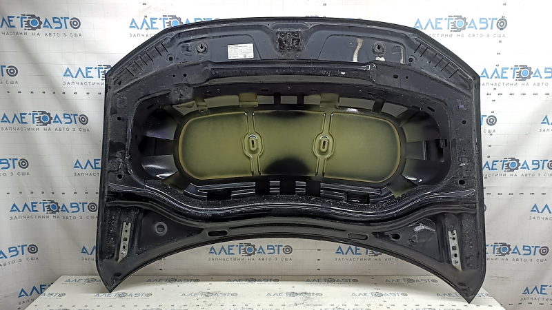 Bare hood VW Tiguan 18-24 steel, black LC9X, scratches