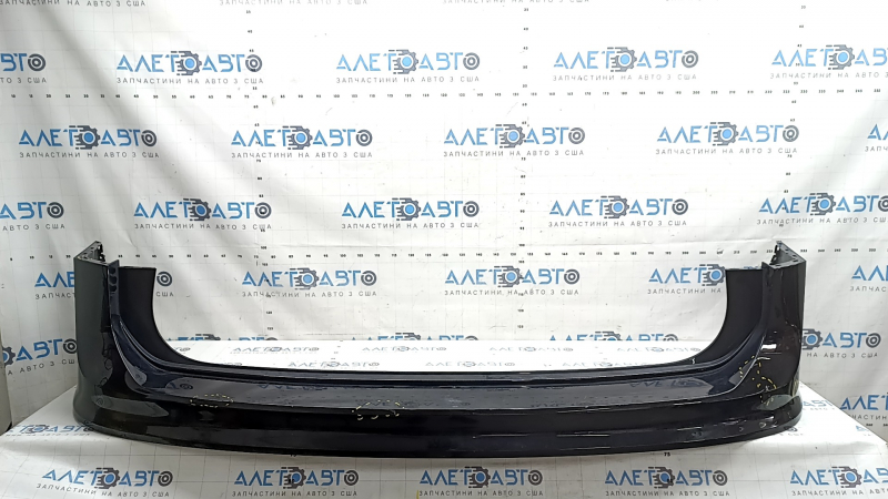 Rear bumper bare upper part VW Tiguan 18-24 black, cracked mount, scratches