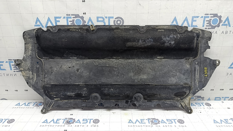 Steering rack protection BMW 5 G30 17-23 RWD missing fragment, crack in mount