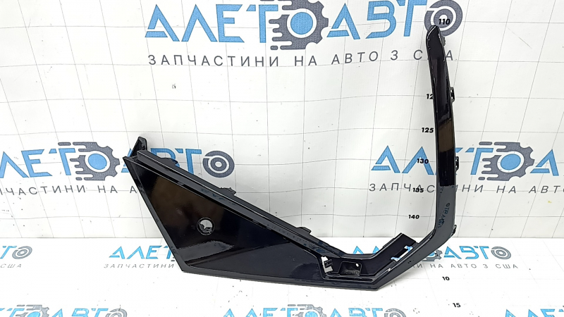 Left front bumper cover Hyundai Tucson 25-26 Korea, gloss black, for parking sensors