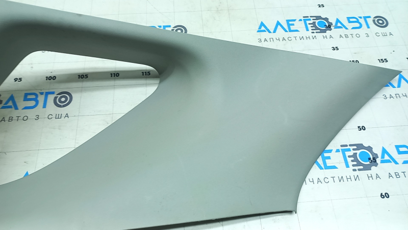 Left rear pillar trim Kia Niro 17-22 HEV, PHEV gray, scratches, broken mount