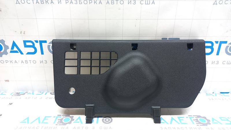 Kia Niro 17-19 passenger footwell pad, black, worn
