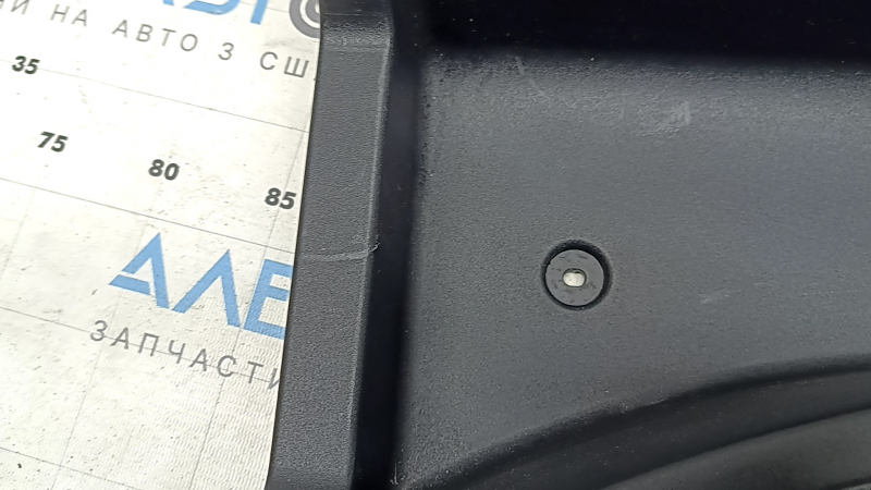 Right trunk tray Kia Niro 17-22 HEV, PHEV black, scratches