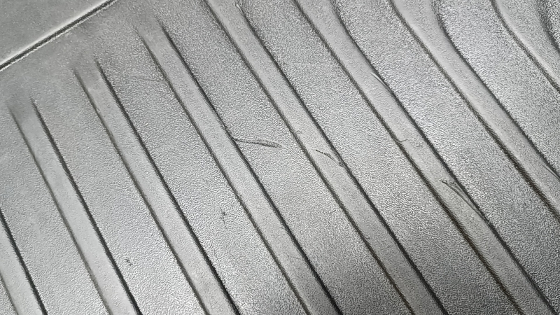 Trunk carpet rubber Kia Niro 17-22 HEV, PHEV black, scratches