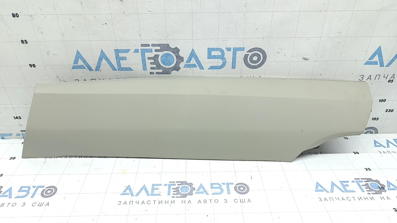 Lower left rear pillar trim Volvo XC90 16-26 gray, broken mount, scratches