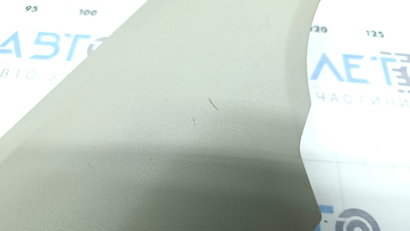 Lower left rear pillar trim Volvo XC90 16-26 gray, broken mount, scratches