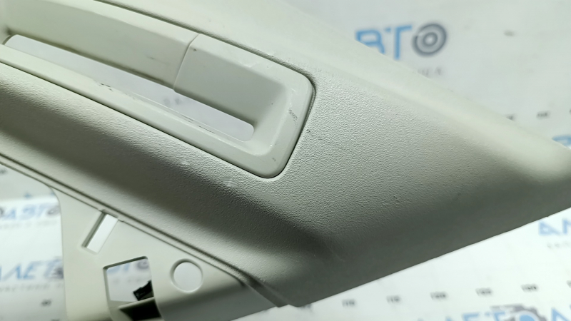 Left rear lower rear pillar trim Volvo XC90 16-26 under the belt, gray, 2 parts, scratches