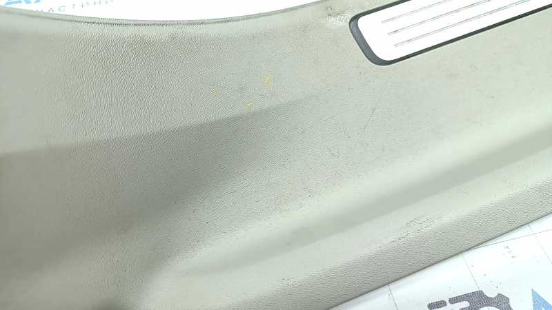 Rear left inner door sill trim for Volvo XC90 16-25 with backlight, grey, scratches, dry cleanable