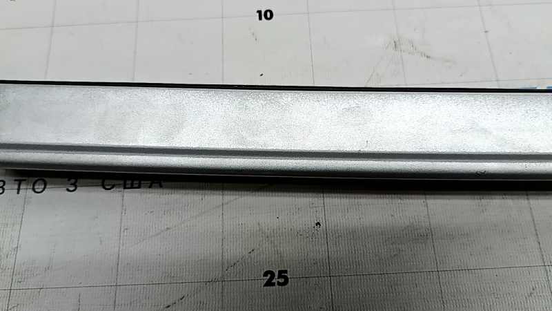 Right longitudinal roof rail Kia Niro 17-22 gray, chrome peeling, scratches