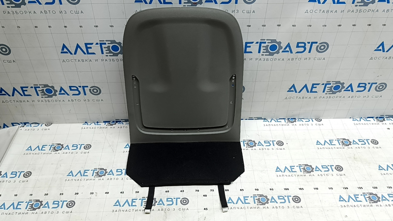 Rear driver's seat cover for Kia Niro 17-22 HEV, PHEV, light gray, without mesh, scratches