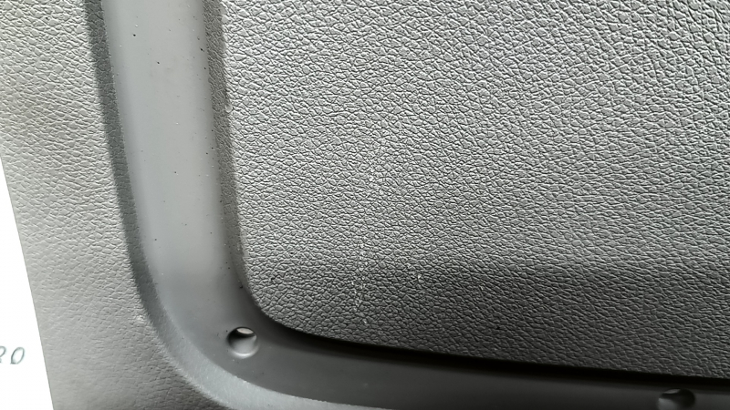 Rear driver's seat cover for Kia Niro 17-22 HEV, PHEV, light gray, without mesh, scratches