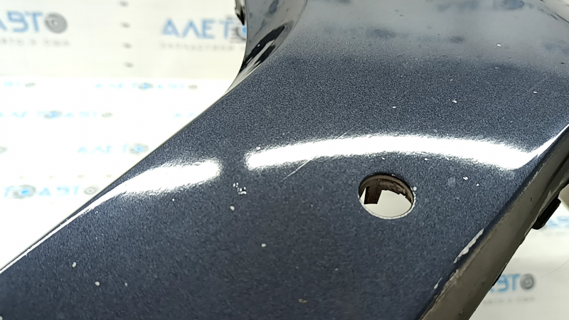 Bare front bumper BMW X5 G05 19-23 for parking sensors, graphite, scratches, dented
